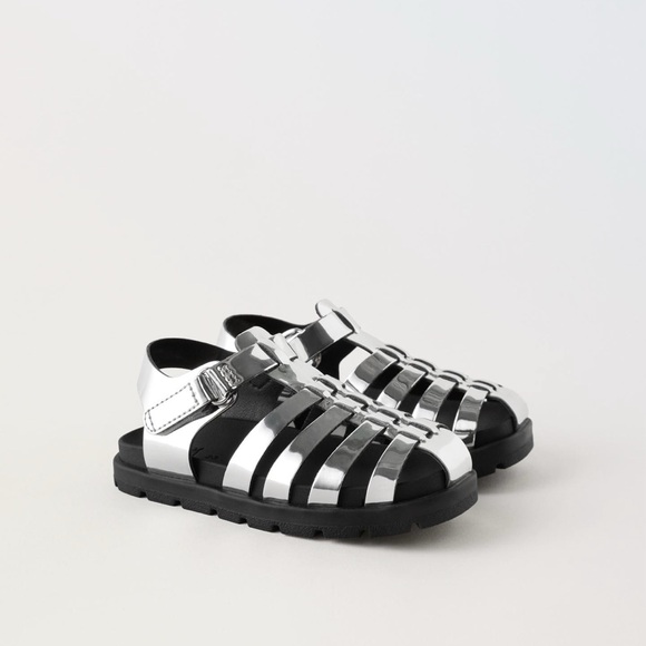 Zara strappy fisherman sandals - Picture 1 of 2